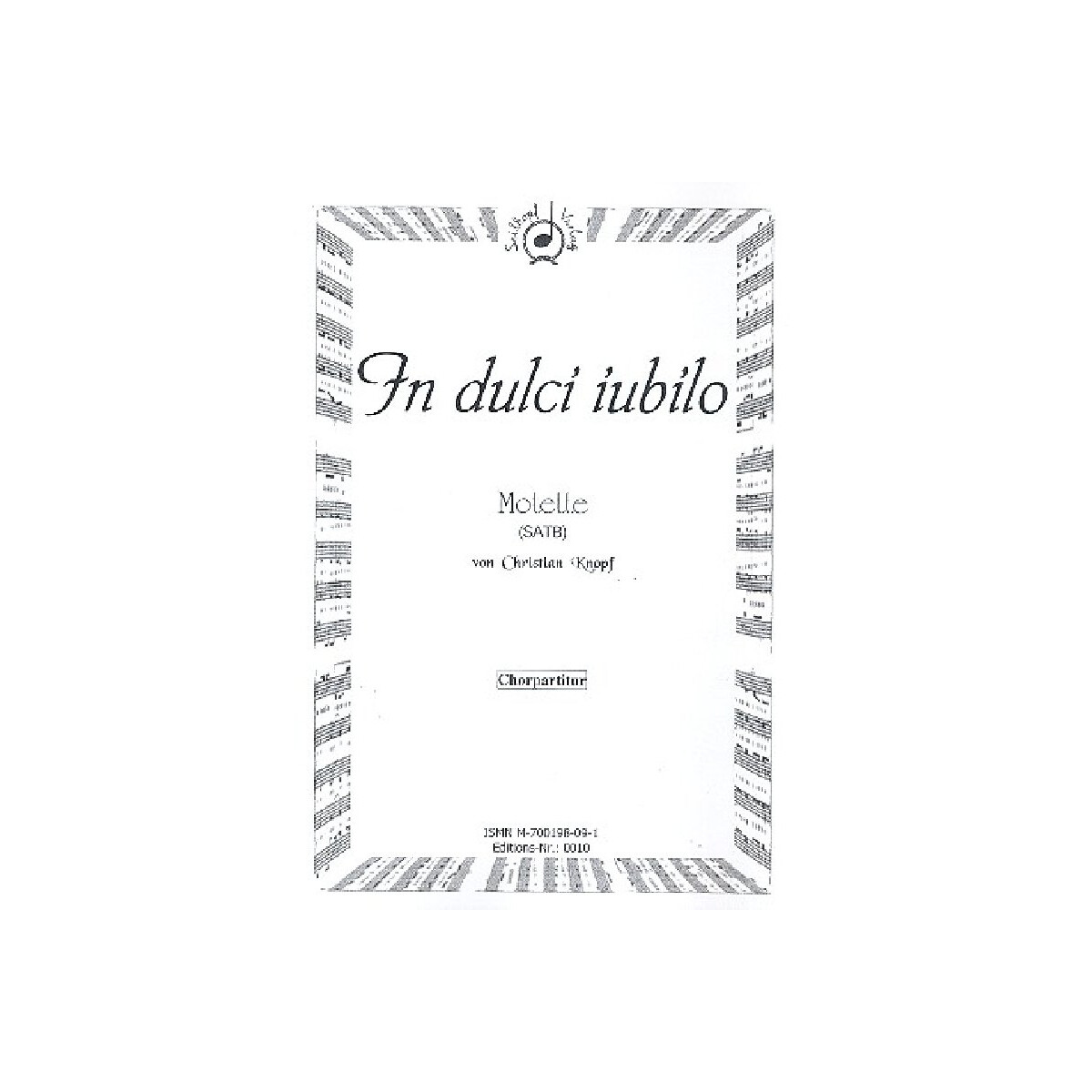 In dulci iubilo für gem Chor box