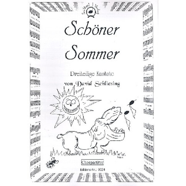 Schöner Sommer für Solisten, gem Chor,