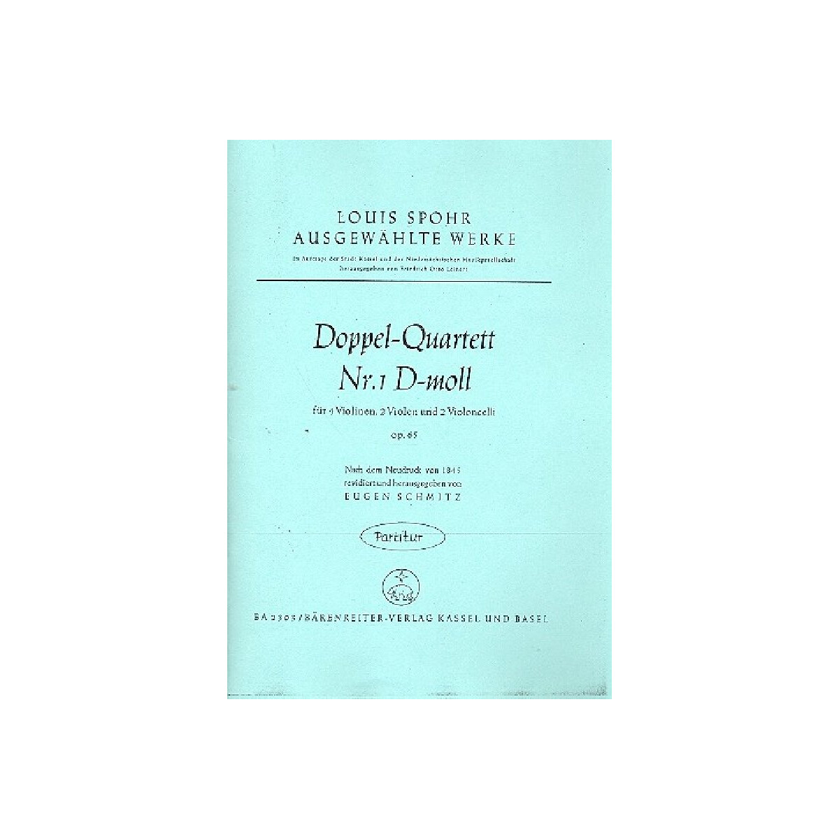 Doppelquartett d-Moll op.65 für box