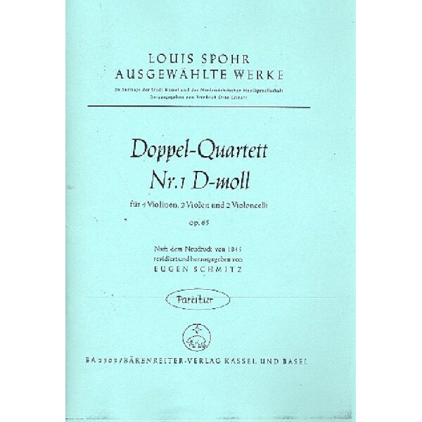 Doppelquartett d-Moll op.65 für