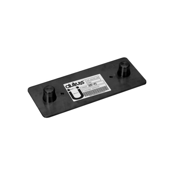 Alutruss Dekolock DQ2-WPM wall plate MALE black