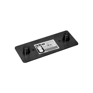 Alutruss Dekolock DQ2-WPM wall plate MALE black