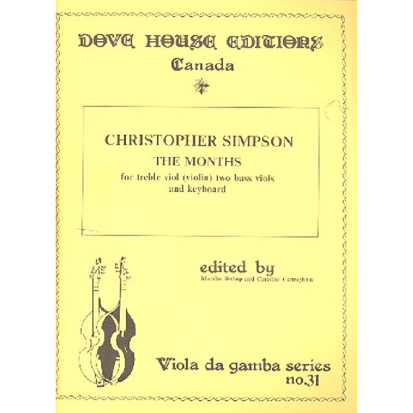 The Months for treble viol (violin),