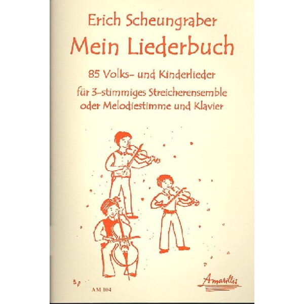 Mein Liederbuch für 2 Violinen und