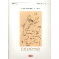 Fink und Frosch für Sopranblockflöte