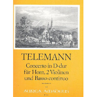 Konzert D-Dur TWV43:D8 für Horn,
