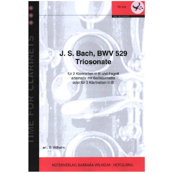 Sonate BWV529 für 2 Klarinetten und Fagott