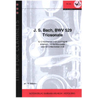 Sonate BWV529 für 2 Klarinetten und Fagott
