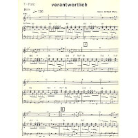 Verantwortlich für gem Chor,