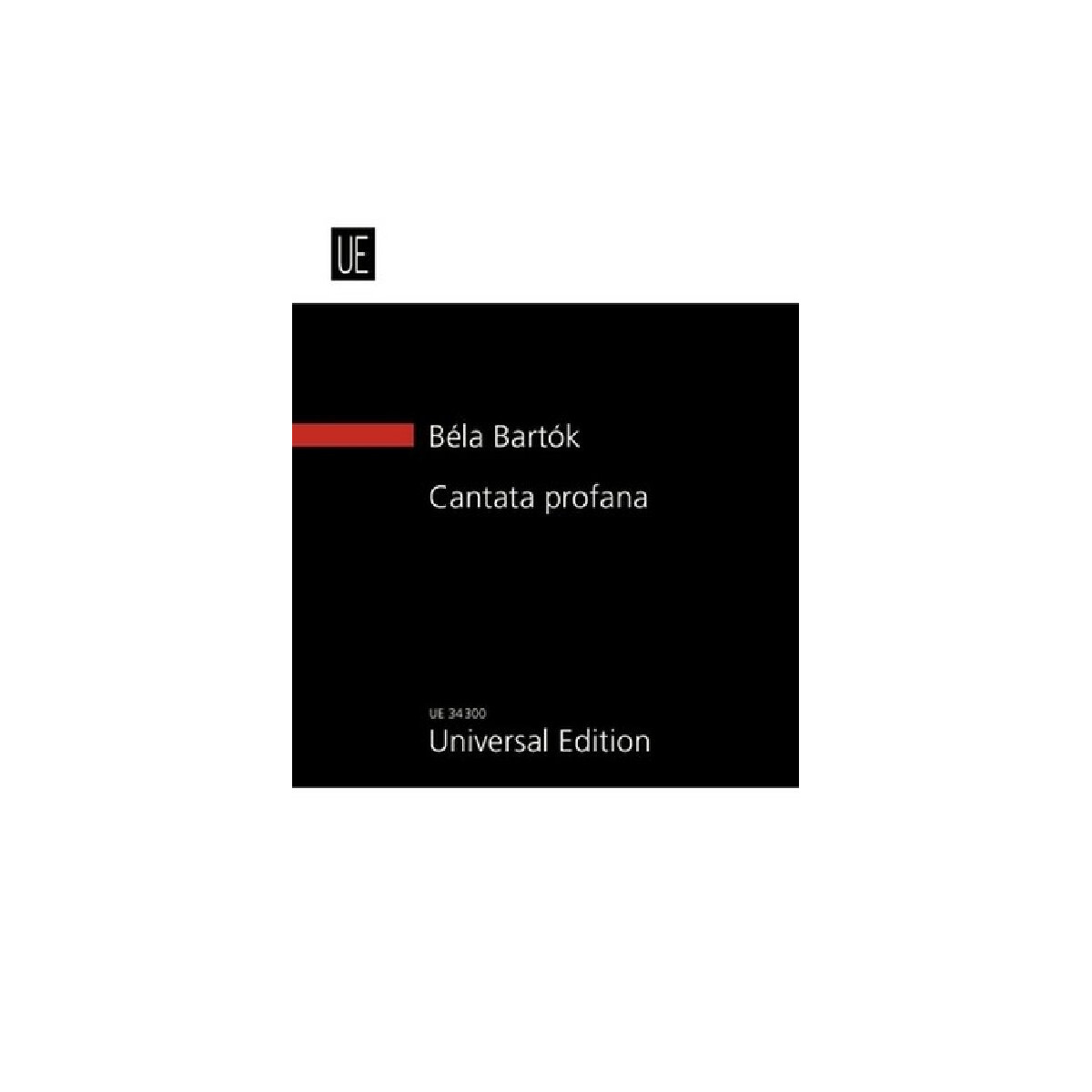 Cantata profana für Tenor, Bariton, box