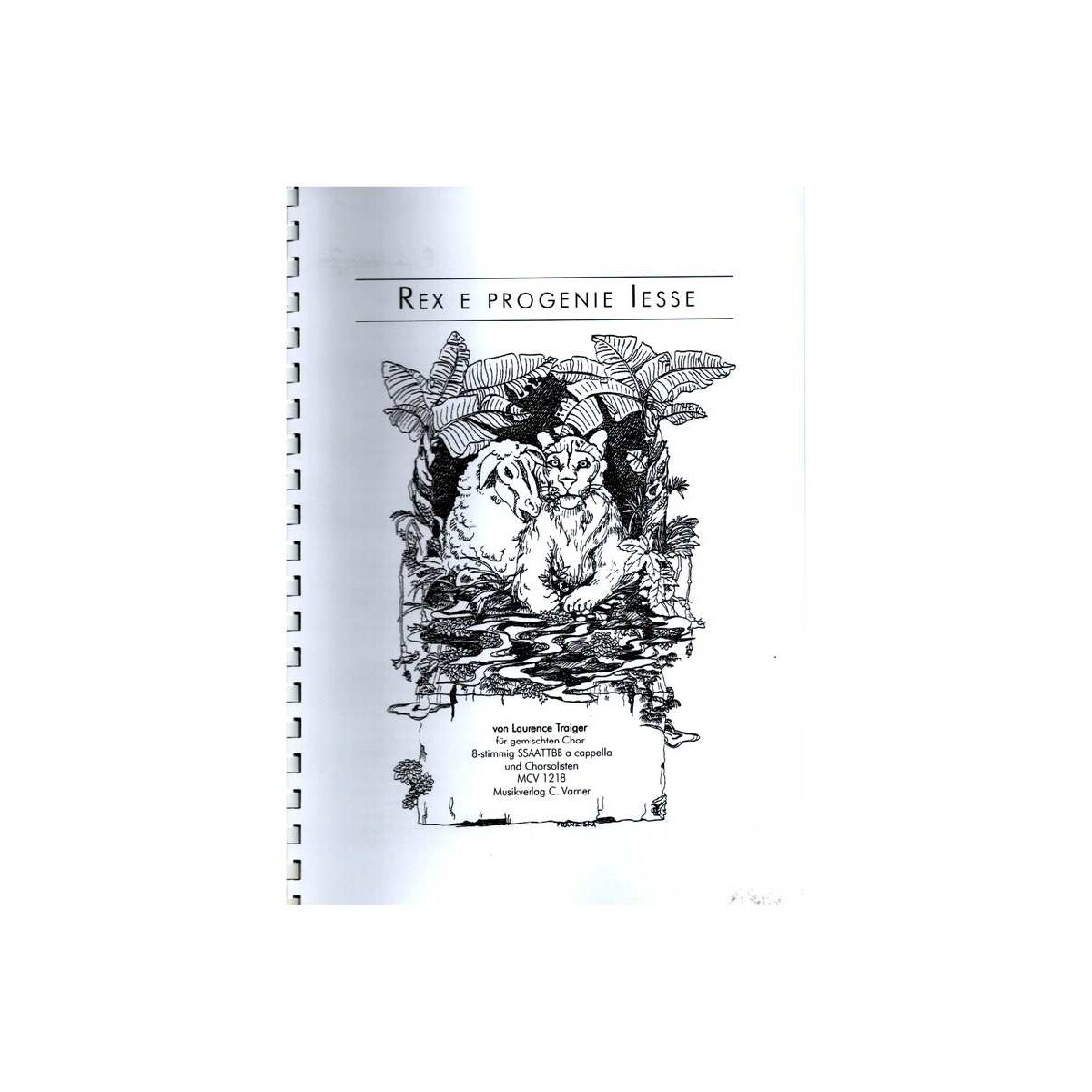 Rex e progenie Iesse für Soli und box