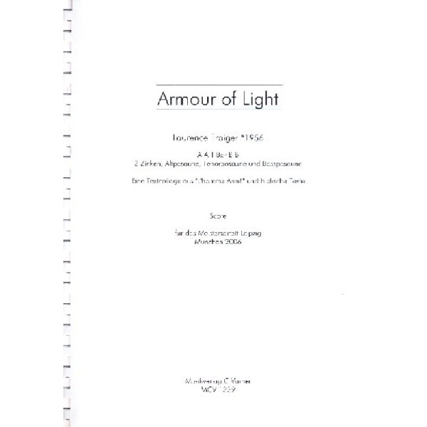 Armour of Light für gem Chor (AATBarBB),