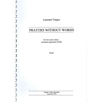 Prayers without Words for mixed chorus,