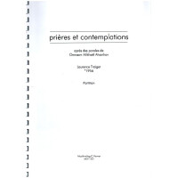 Prières et contemplations: für gem Chor,