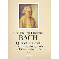 Quartett a-Moll Wq93