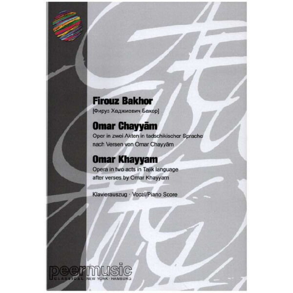 Omar Khayyam op.42, Oper in 2 Akten