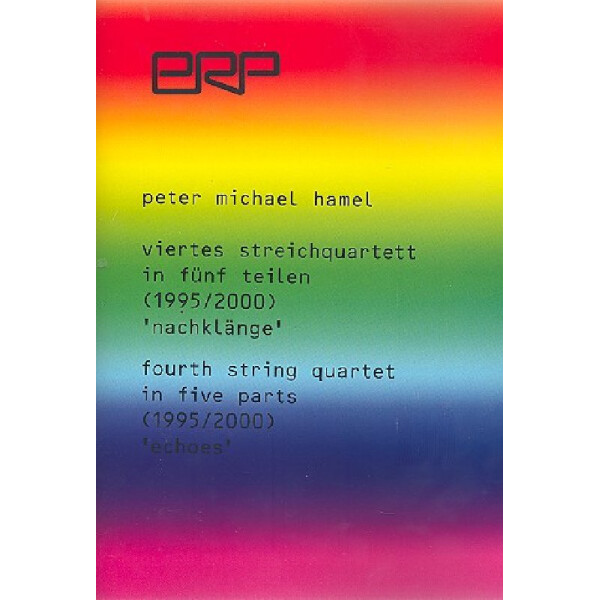 Streichquartett Nr.4 für 2 Violinen, Viola und
