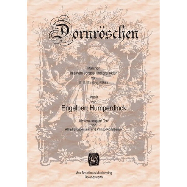 Dornröschen Klavierauszug (dt)