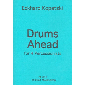 Drums Ahead for 4 percussionists