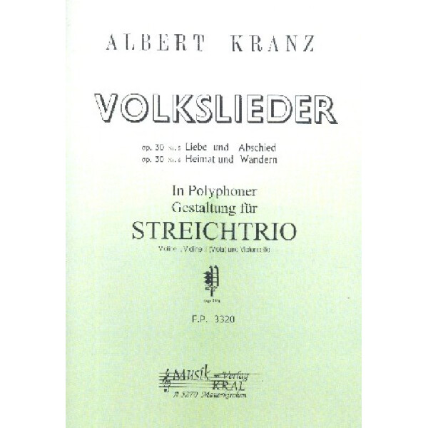 16 Volkslieder in polyphoner Gestaltung