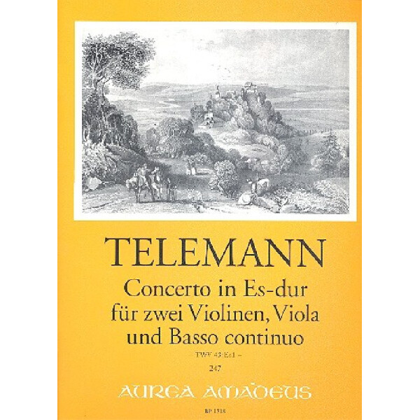 Konzert Es-Dur TWV43:Es1
