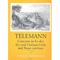 Konzert Es-Dur TWV43:Es1