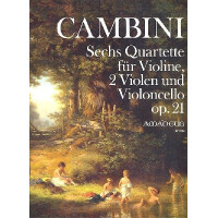 6 Quartette op.21 für Violine,