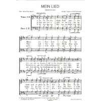 Mein Lied für Männerchor