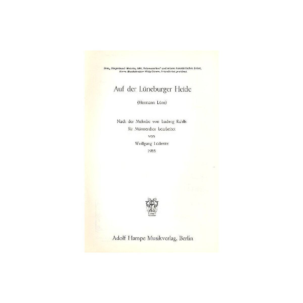 Auf der Lüneburger Heide