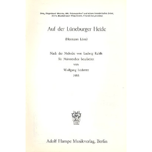 Auf der Lüneburger Heide