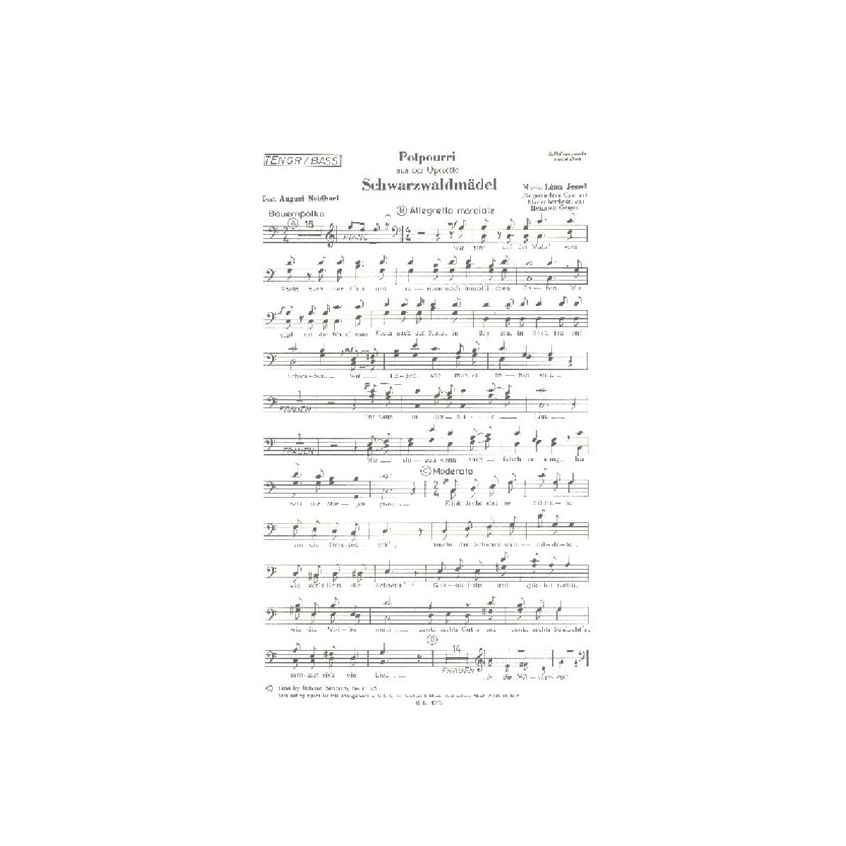 Schwarzwaldmädel-Potpourri