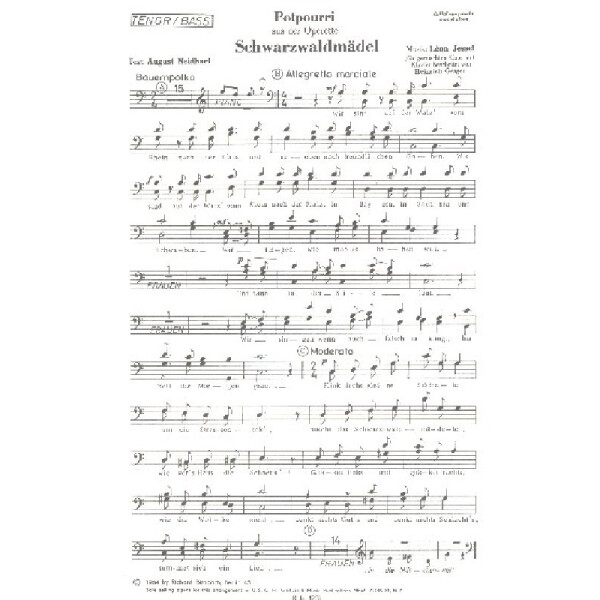 Schwarzwaldmädel-Potpourri