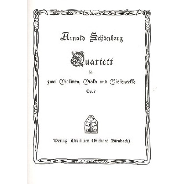 Streichquartett op.7