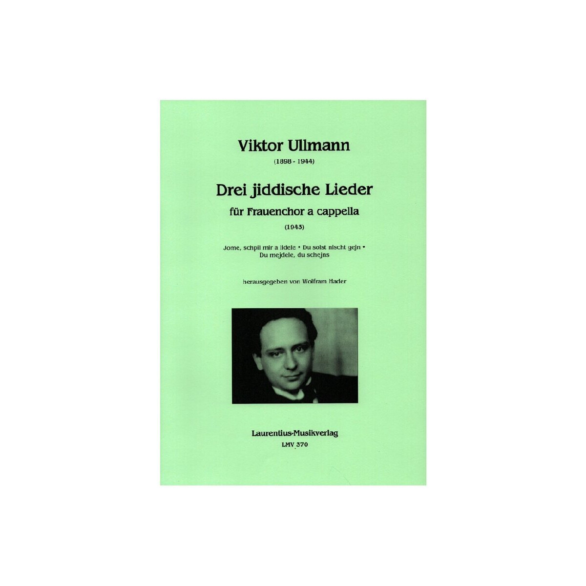 3 jiddische Lieder