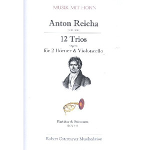 12 Trios op.93 f&uuml;r 2 H&ouml;rner und...