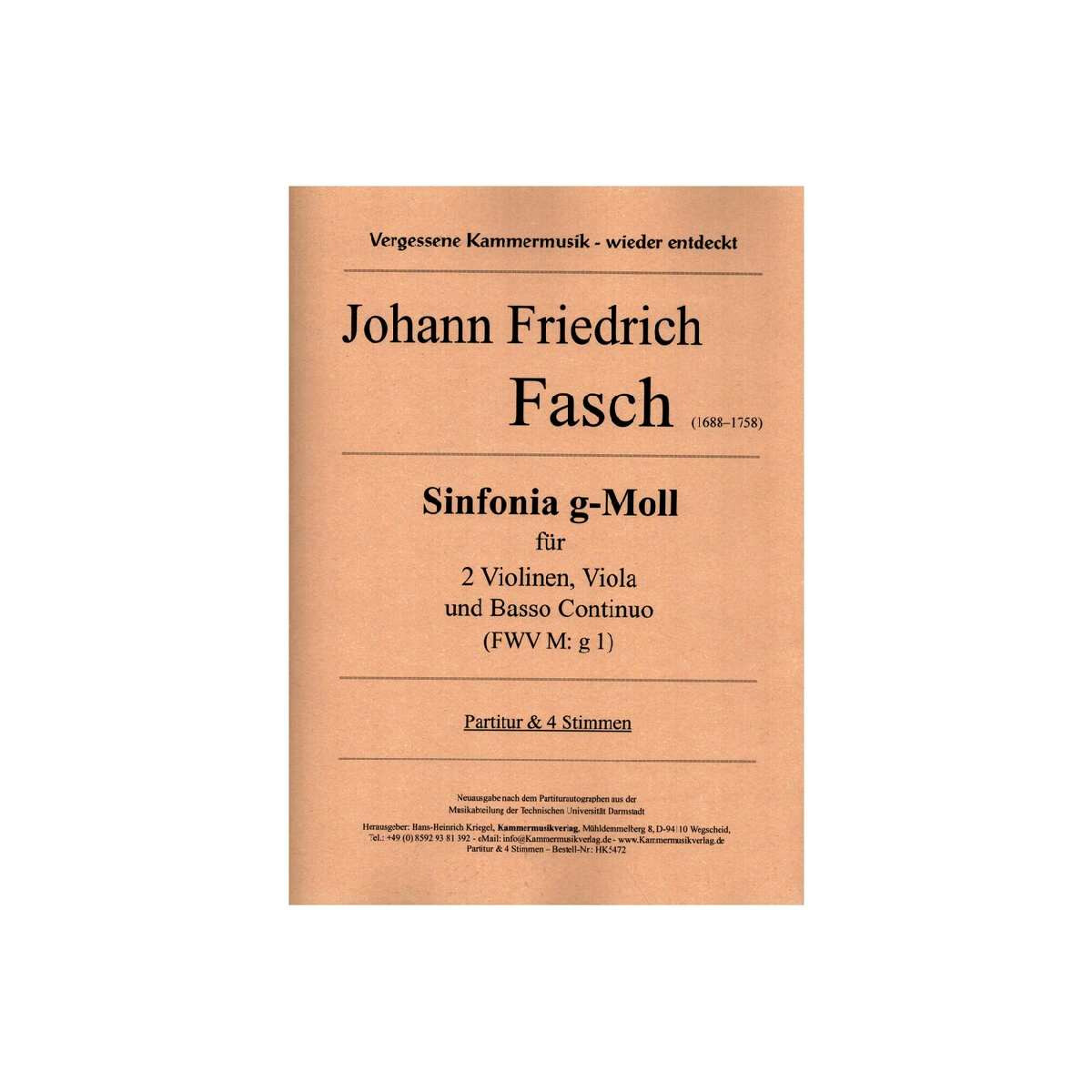 Sinfonia g-Moll FWV M:g1 box