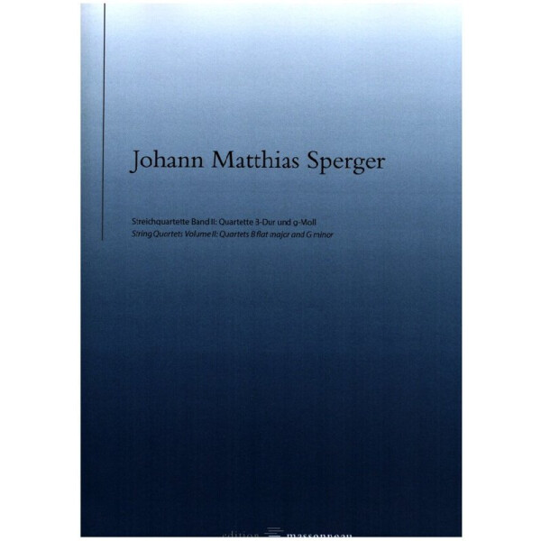Streichquartette Band 2 - Quartette B-Dur und g-Moll