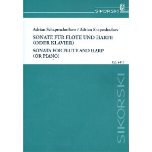 Sonate für Flöte und Harfe (Klavier)