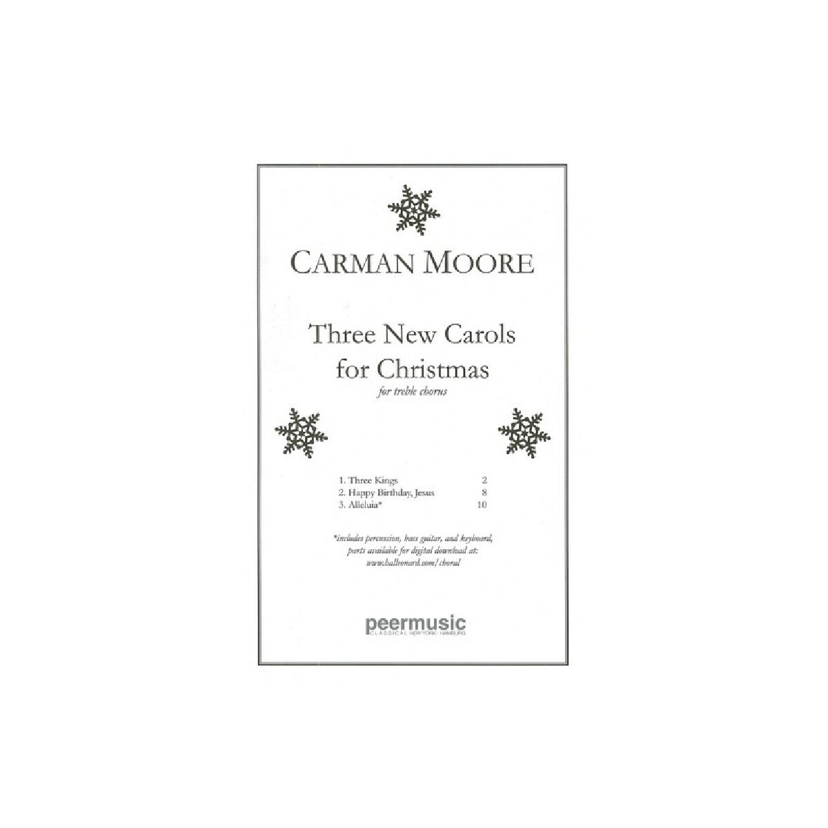 3 new Carols for Christmas