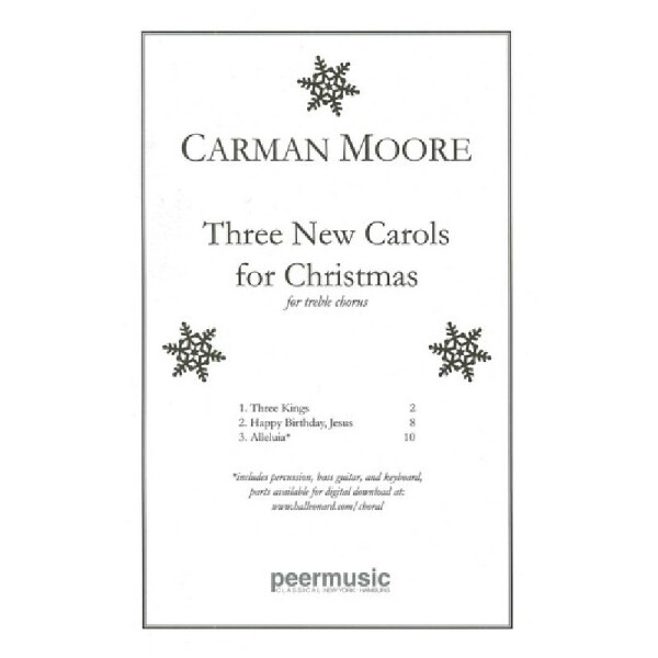 3 new Carols for Christmas