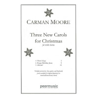 3 new Carols for Christmas