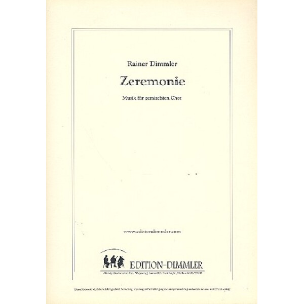 Zeremonie für gem Chor (SSTT)