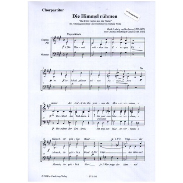 Die Himmel rühmen