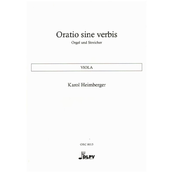 Oratio sine verbis