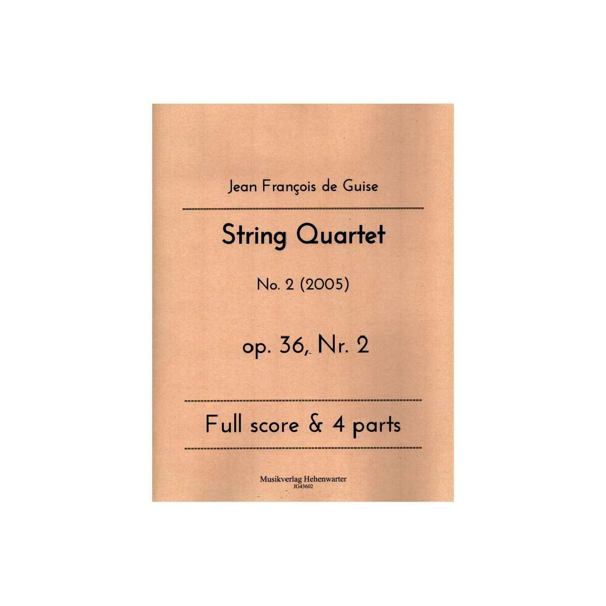 String Quartet op.36 Nr.2
