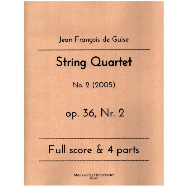 String Quartet op.36 Nr.2