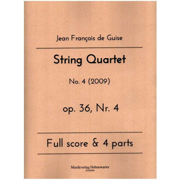 String Quartet op.36 Nr.4