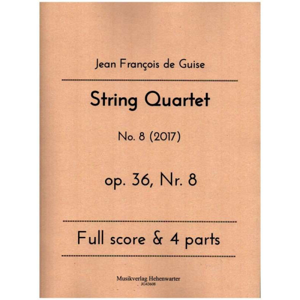 String Quartet op.36 Nr.8