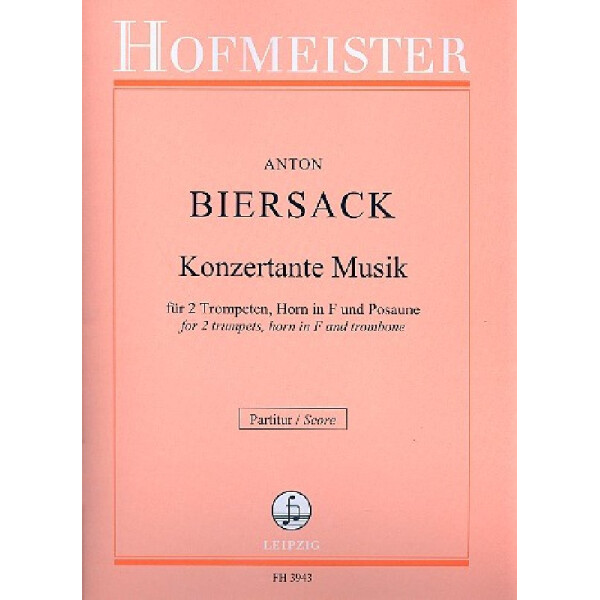 Konzertante Musik für 2 Trompeten,