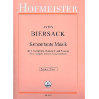 Konzertante Musik für 2 Trompeten,